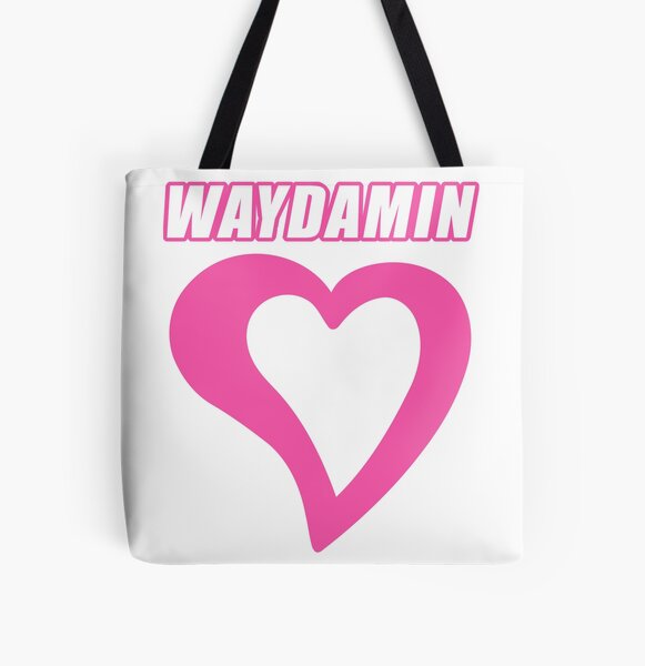 Waydamin Merch Way Damin Heart All Over Print Tote Bag RB2109 product Offical waydamin Merch