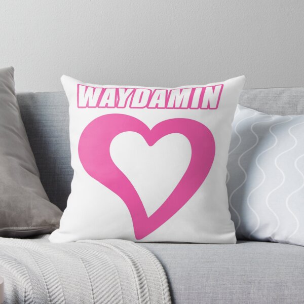 Waydamin Merch Way Damin Heart Throw Pillow RB2109 product Offical waydamin Merch